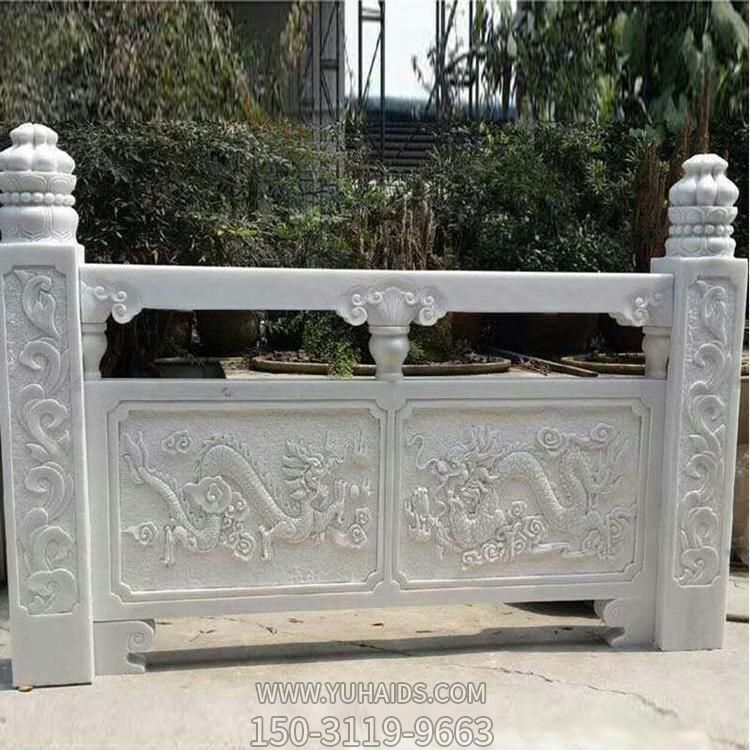 汉白玉栏杆石雕栏板大理石升旗台花岗岩防护栏雕塑