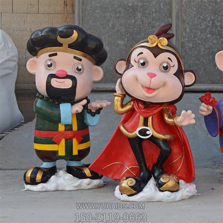 玻璃钢卡通动画人物景观商场电影院摆件雕塑