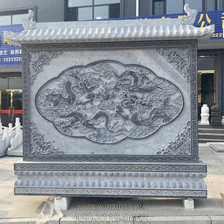 园林广场大理石石雕影壁雕塑