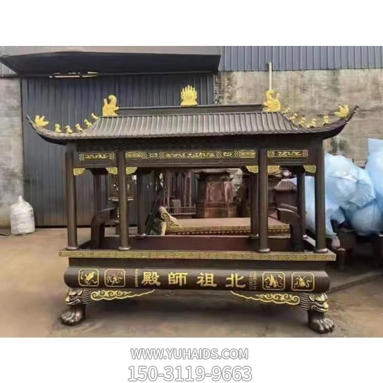 大型寺庙宗教祈福上香中式香炉摆件雕塑