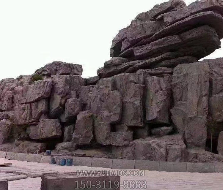 游乐园装饰造景水泥制作塑石假山雕塑