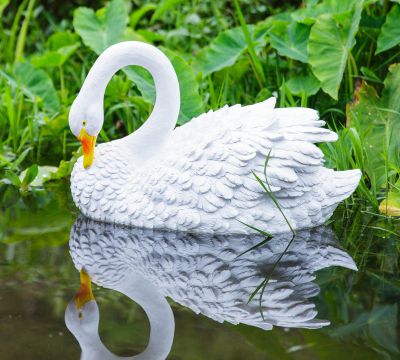 池塘湖边庭院别墅玻璃钢浮水摆件