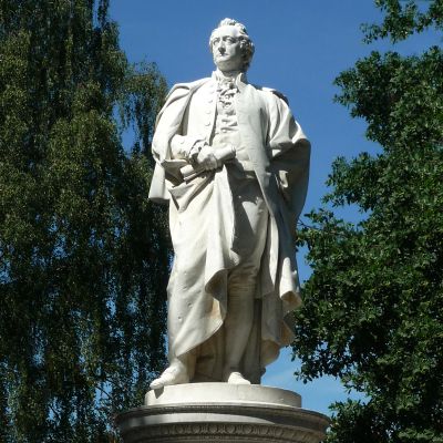 汉白玉广场世界著名科学家歌德雕塑