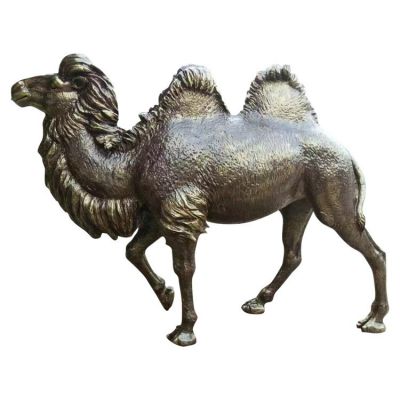 铸铜骆驼动物小品公园街道边摆件雕塑