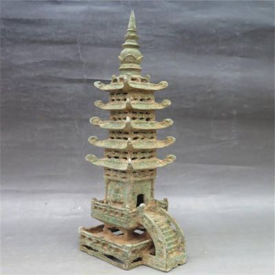 小型宗教寺庙佛塔雕塑摆件