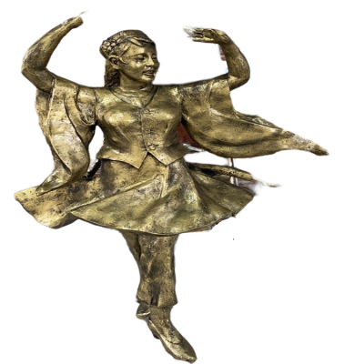 跳舞的女人，主题舞蹈主题人物雕塑