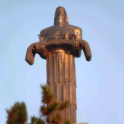公园广场大型铸造五谷先帝神农红铜雕像