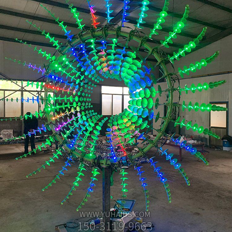  公园风动亮化景观灯雕塑步行街售楼处照明灯