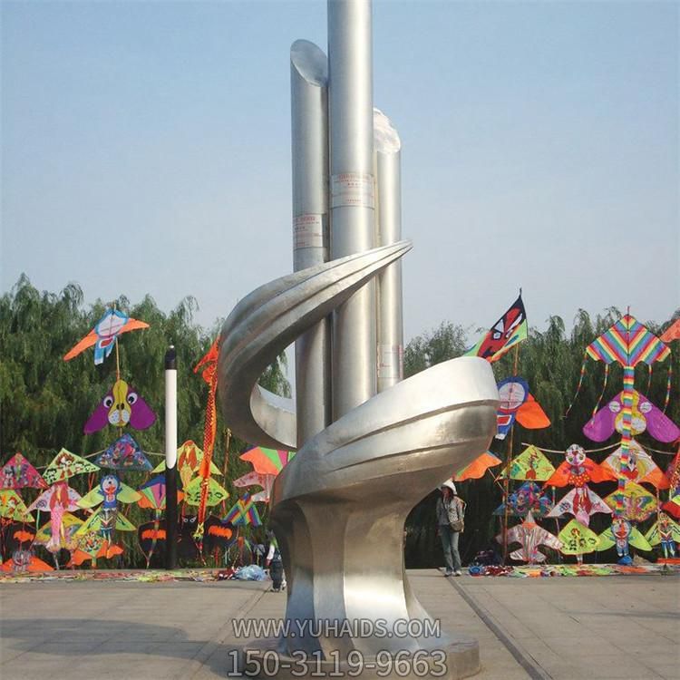 广场大型不锈钢创意景观摆件雕塑