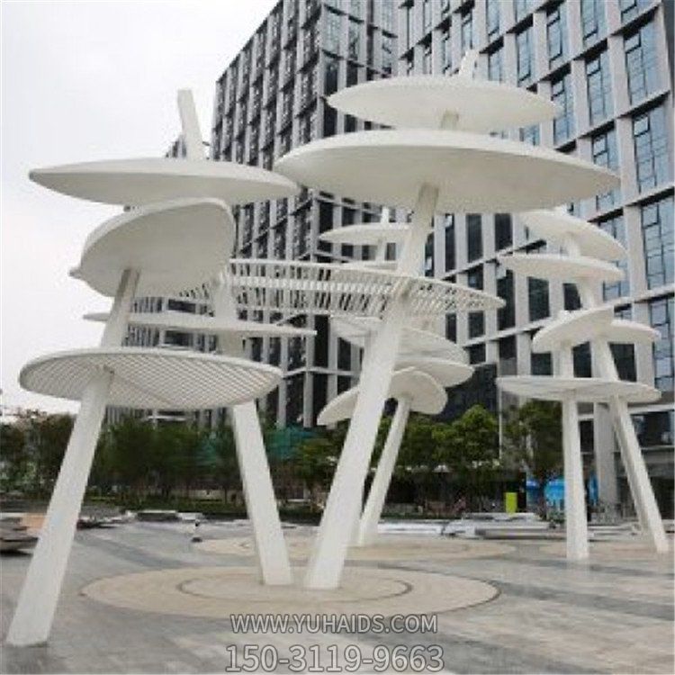 广场大型不锈钢创意景观雕塑