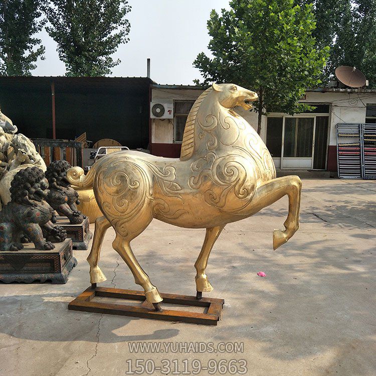 仿工艺品马儿铜雕雕塑