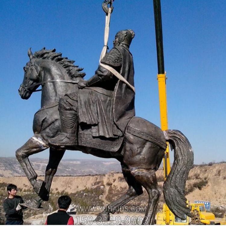 城市街道广场大型将军骑马的人物景观雕塑