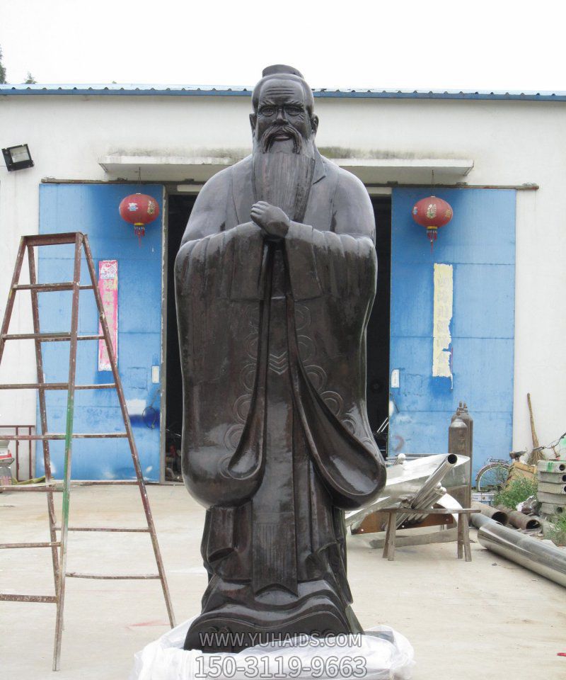 景区校园哲学家文学家老子青铜雕雕塑