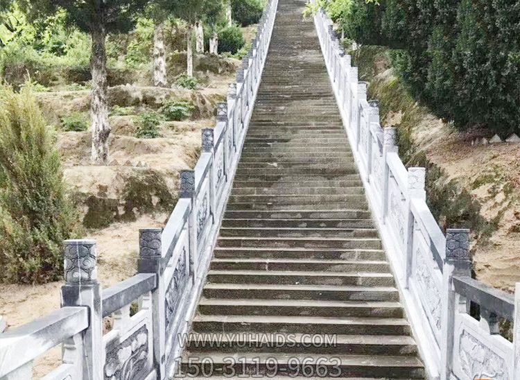 景区山道楼梯扶手栏杆石雕雕塑