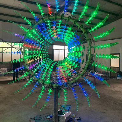  公园风动亮化景观灯雕塑步行街售楼处照明灯