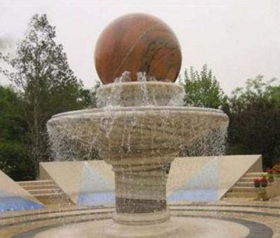公园大型风水球喷泉大理石景观雕塑