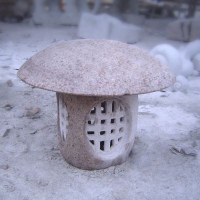 石灯笼寺庙花岗岩户外草坪地灯雕刻摆件