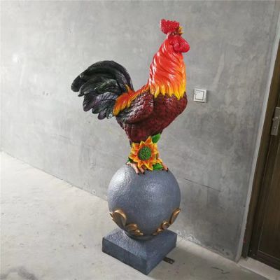 户外园林景观大型景观大公鸡雕塑