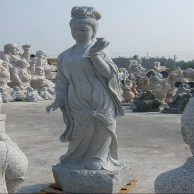 景区广场大理石石雕园林古代人物四大美女雕塑