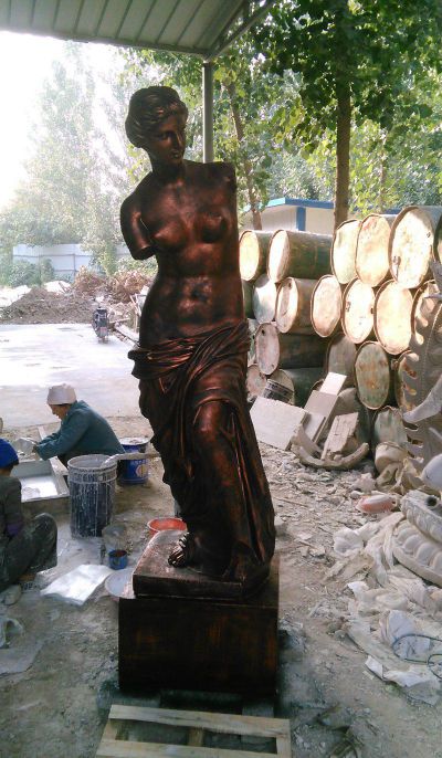 广场铜雕断臂维纳斯雕塑