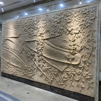 砂岩浮雕壁画