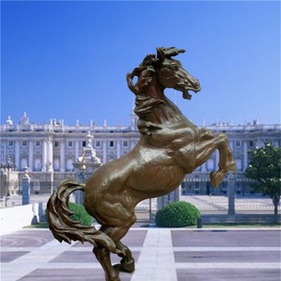 广场大型户外动物景观马雕塑