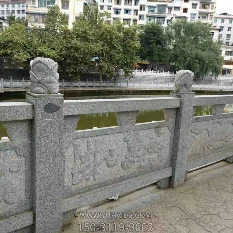 大理石石雕户外园林景观栏杆栏板雕塑