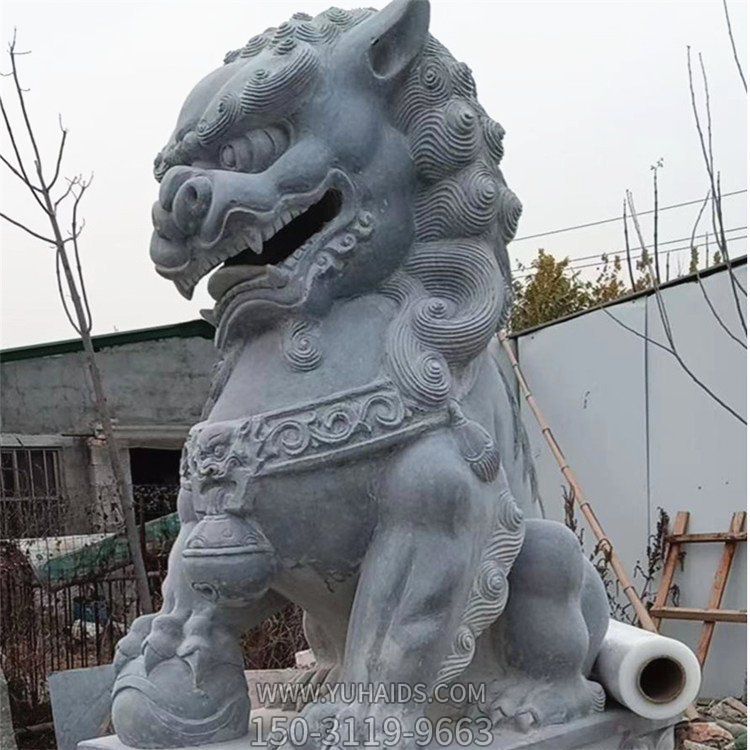 庭院别墅大型门口镇宅招财狮子雕塑