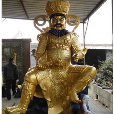 铜雕寺庙大型四大天王雕塑