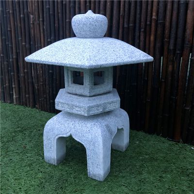 公园草坪石雕照明石灯雕塑