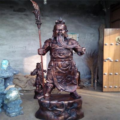庭院家居供奉武财神关公雕塑