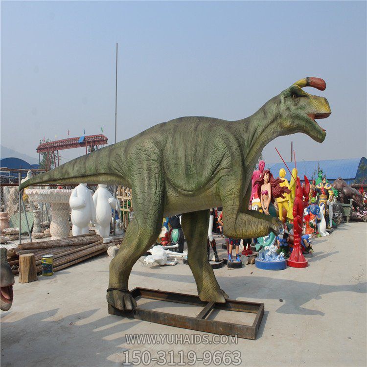 玻璃钢仿真动物景观大型侏罗纪摆件雕塑
