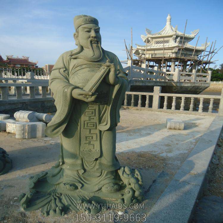 古代神话八仙过海人物雕塑