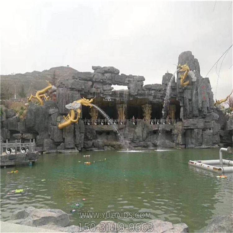 景区游乐园水泥假山环境艺术景观雕塑