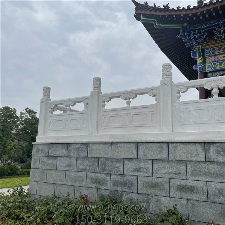 大理石石雕户外景观栏杆栏板雕塑