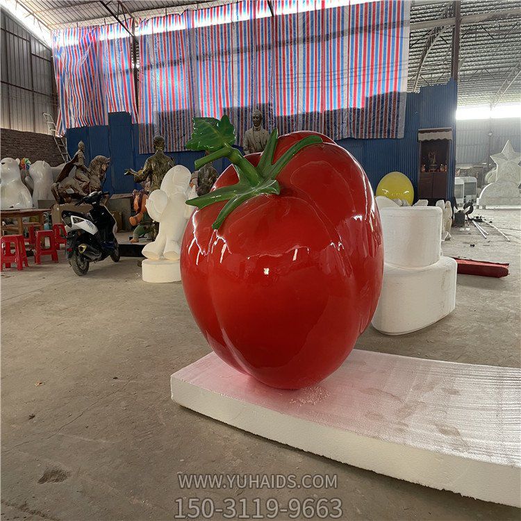 仿真蔬菜西红柿景观摆件农场户外雕塑