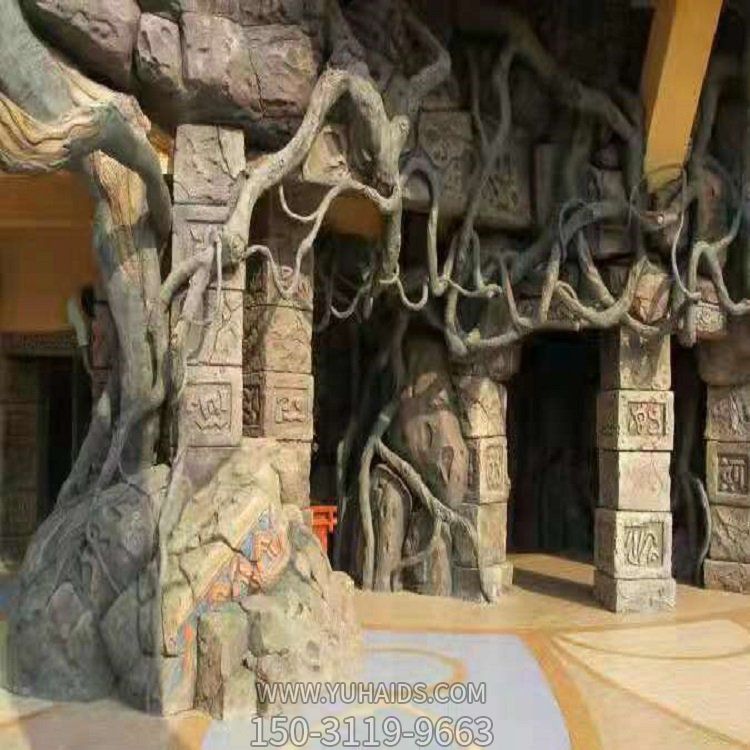 游乐园仿真树木大型景观雕塑