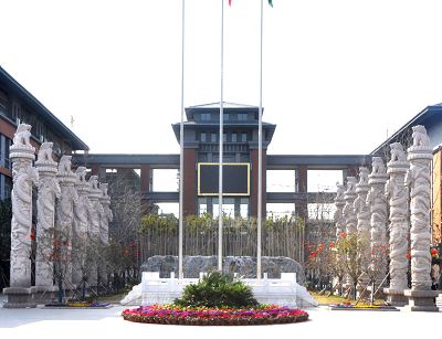 校园园林广场景观华表石柱装饰雕塑