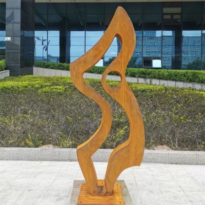 公园户外工厂抽象耐候钢景观摆件