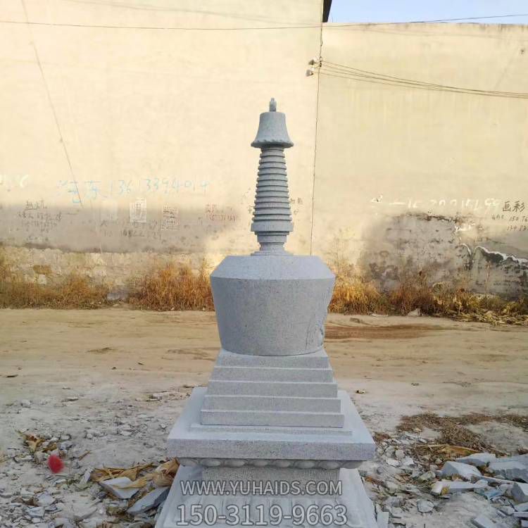 大理石石雕寺庙舍利塔雕塑