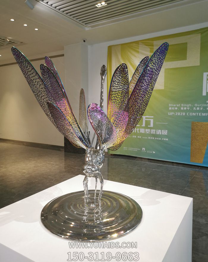 公园景区不锈钢镂空花朵雕塑