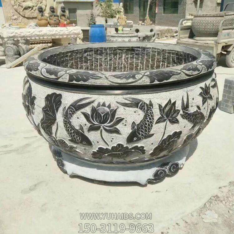 仿古做旧浮雕大理石石雕户外园林景观摆件雕塑