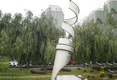 公园广场创意个性有趣不锈钢钢笔雕塑