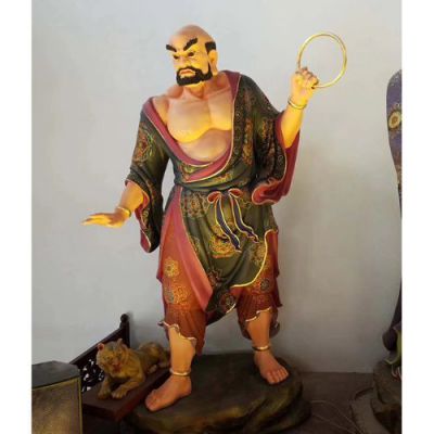 寺庙供奉菩萨十八罗汉雕塑