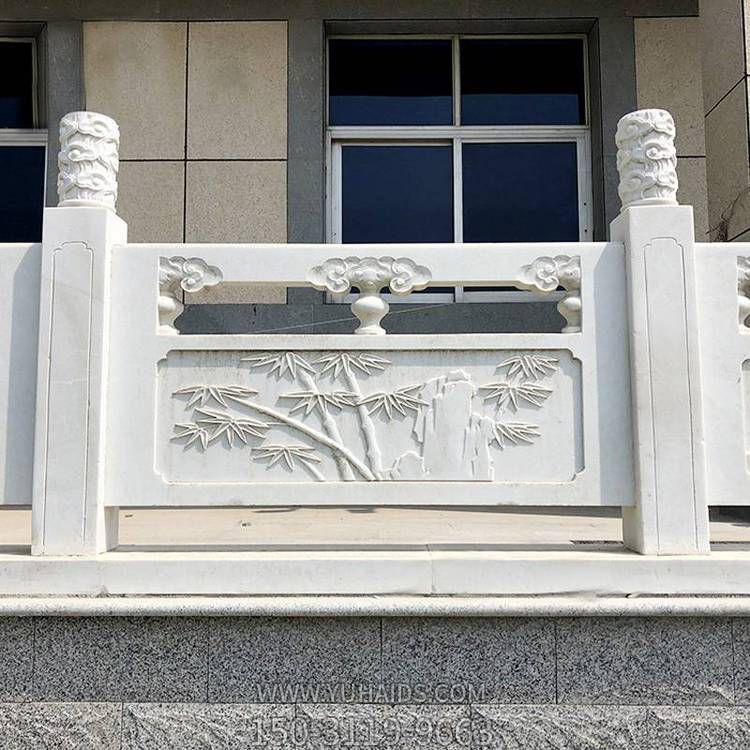 浮雕园林庭院石柱栏杆栏板雕塑