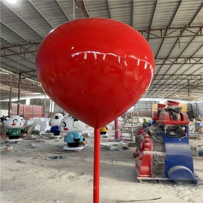玻璃钢气球造型雕塑商业街广场雕塑摆件