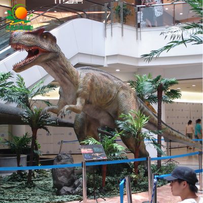 景区玻璃钢大型仿真动物侏罗纪主题恐龙雕塑