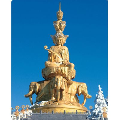 户外广场大型佛像景观地藏王雕塑