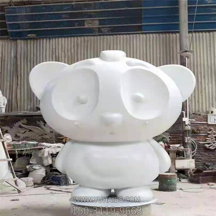 商场玻璃钢卡通大型熊雕塑