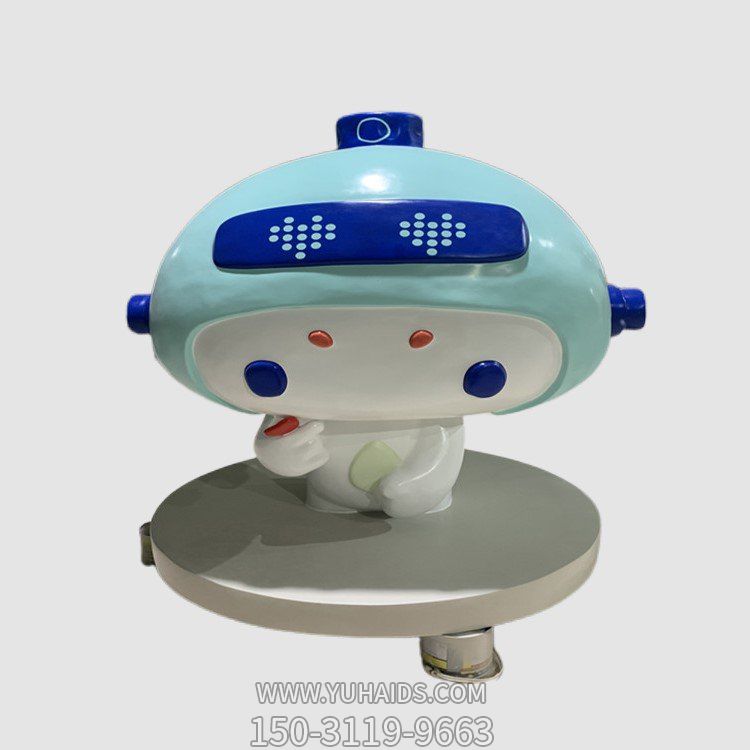 玻璃钢卡通商场美陈摆件雕塑